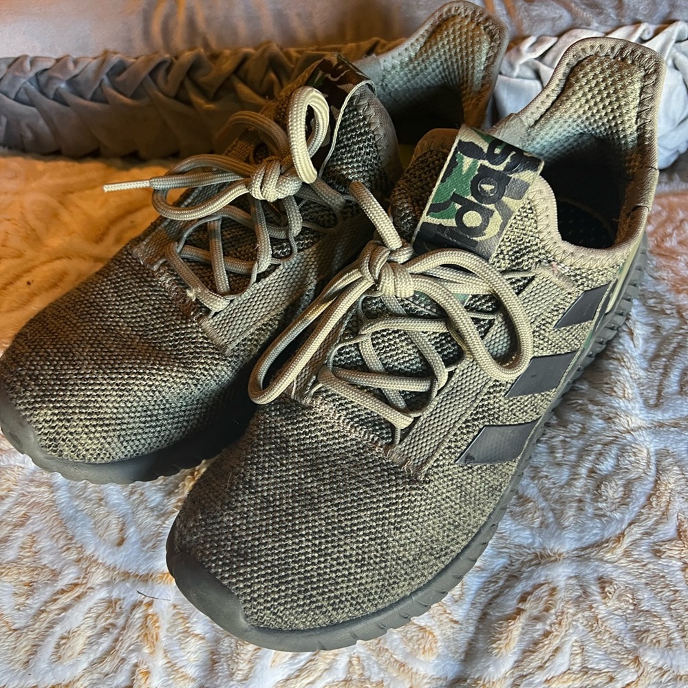 Adidas Men's Kaptir 2.0 Shoes, Green/Black